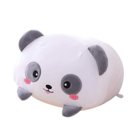 Panda Plush Stuffed Animal Cylindrical Body Pillow